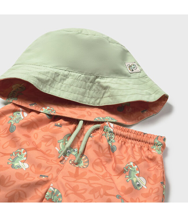 Mayoral Swim shorts w/ bucket hat 1660_071
