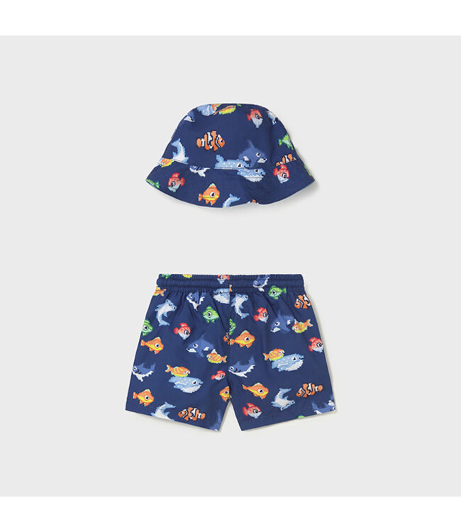 Mayoral Swim shorts w/ bucket hat 1660_072