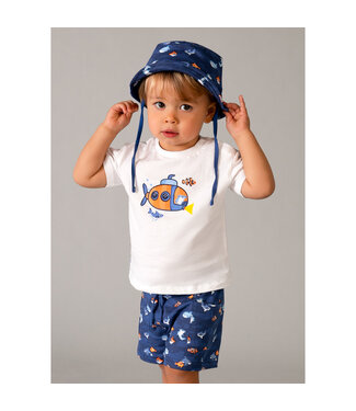 Mayoral Knit set w/ bucket hat 1667_082