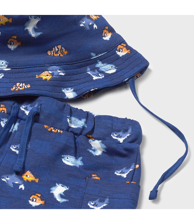 Mayoral Knit set w/ bucket hat 1667_082