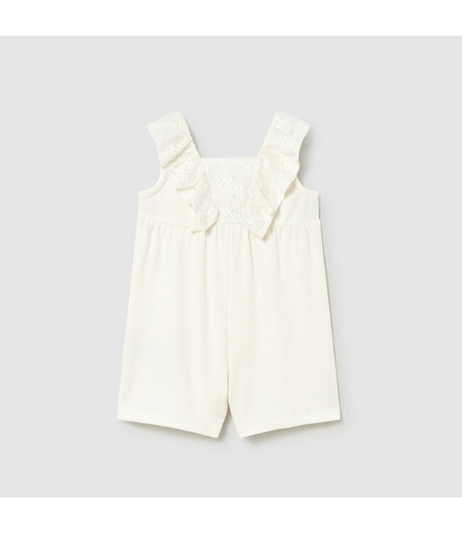 Mayoral Jumpsuit with guipure lace 1827_026