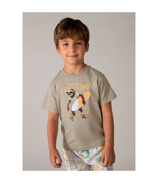 Mayoral Shirt "good day" applique 3064_034