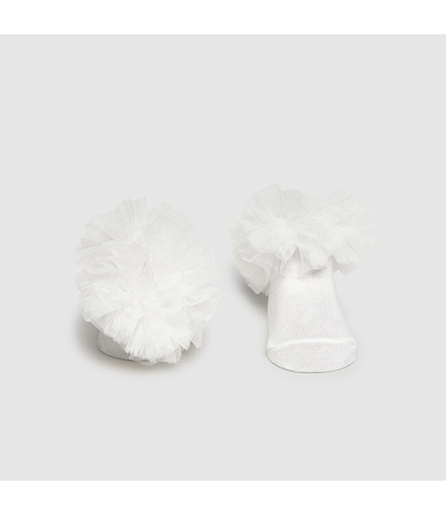 Mayoral Headpiece and sock set 9055_035