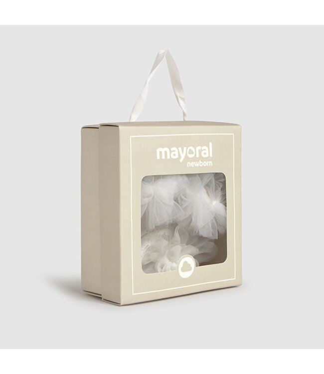 Mayoral Headpiece and sock set 9055_035