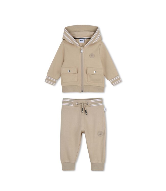 BOSS VEST MET KAP J52869/249