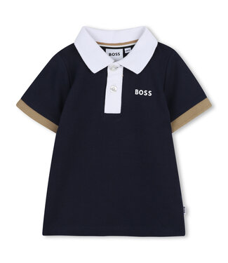 BOSS POLO MET KORTE MOUWEN J52878/849