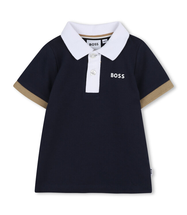 BOSS POLO MET KORTE MOUWEN J52878/849