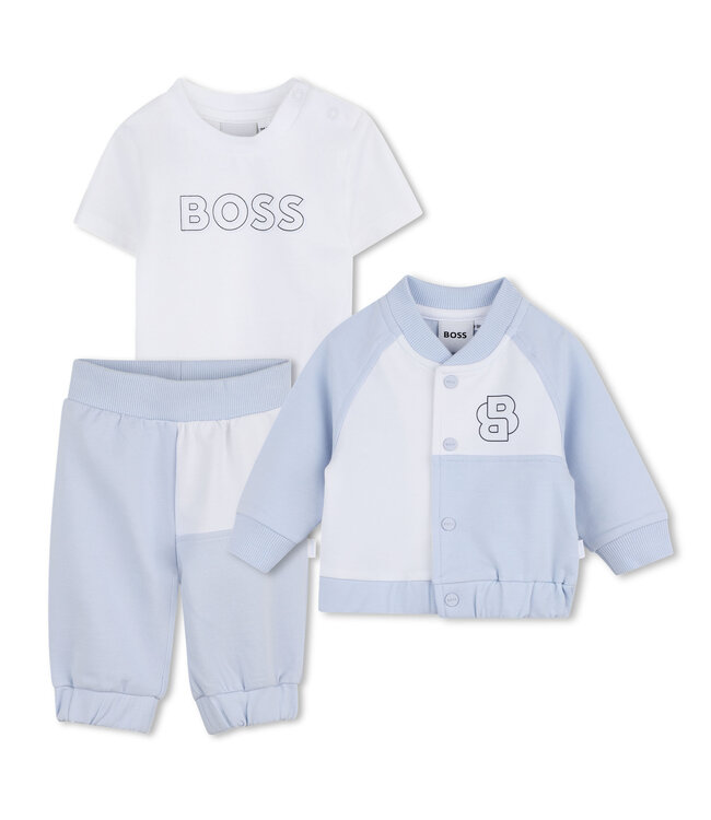 BOSS BASIS T-SHIRT+BROEK+VEST J53049/771