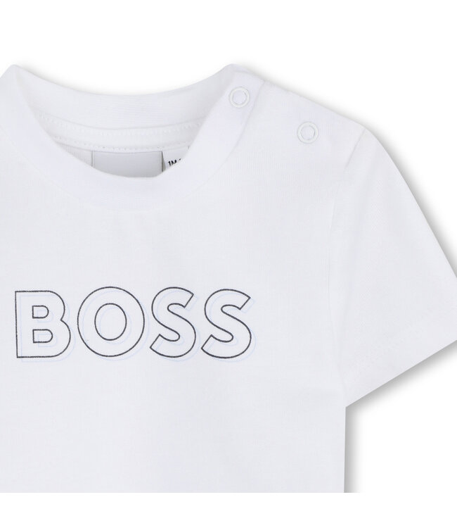 BOSS BASIS T-SHIRT+BROEK+VEST J53049/771