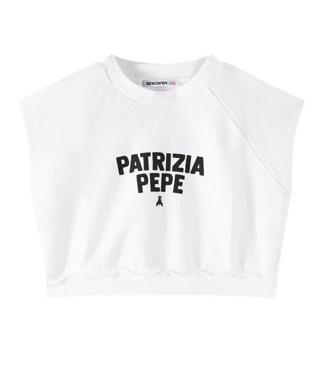 Patrizia Pepe FELPA/SWEATSHIRT Bianco 7M0960_J403_W146