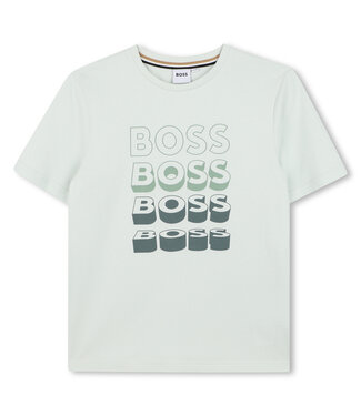 BOSS T-SHIRT KORTE MOUWEN J52982/73K