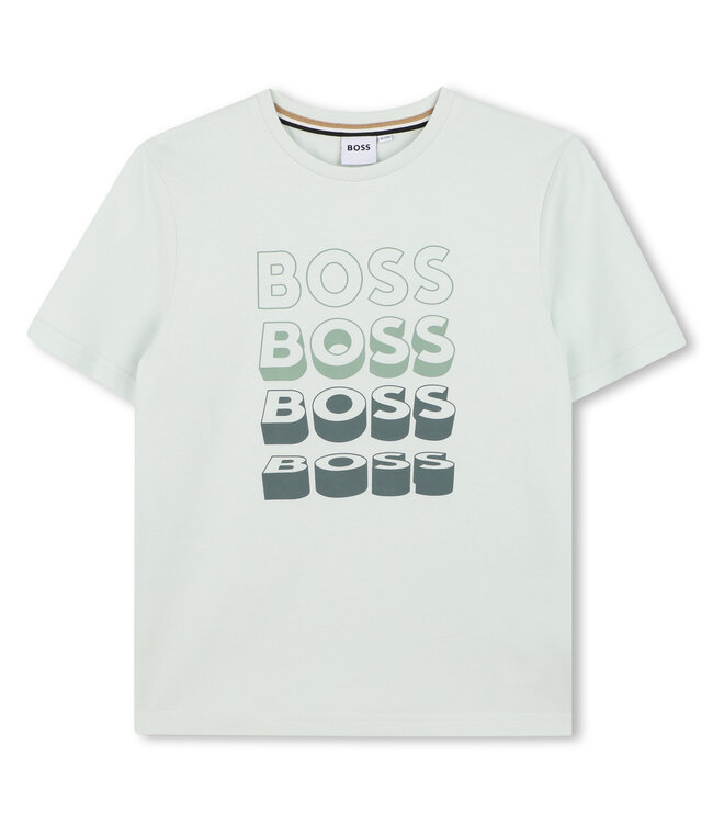 BOSS T-SHIRT KORTE MOUWEN J52982/73K