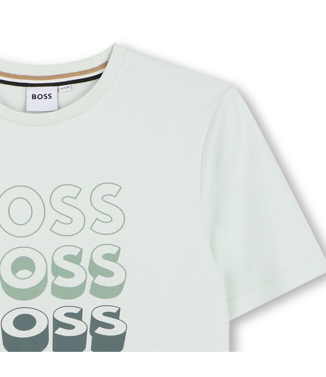 BOSS T-SHIRT KORTE MOUWEN J52982/73K