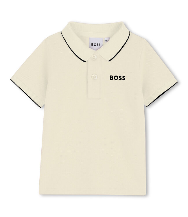 BOSS POLO MET KORTE MOUWEN J52713/21C