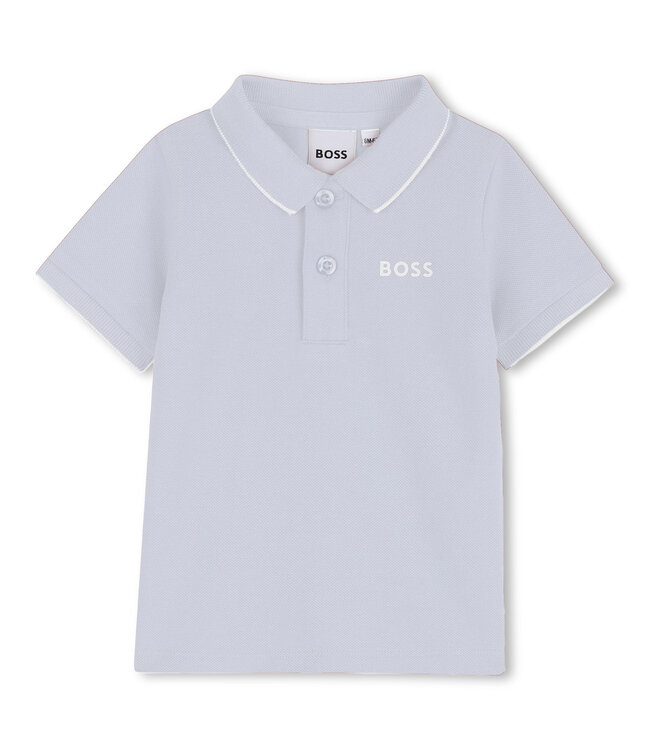 BOSS POLO MET KORTE MOUWEN J52713/78K