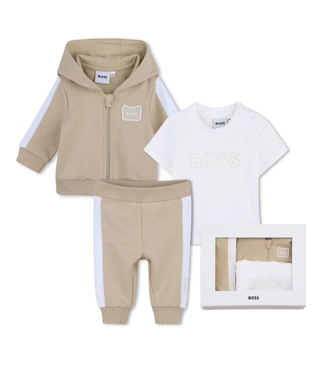 BOSS BASIS T-SHIRT+BROEK+VEST J53051/249