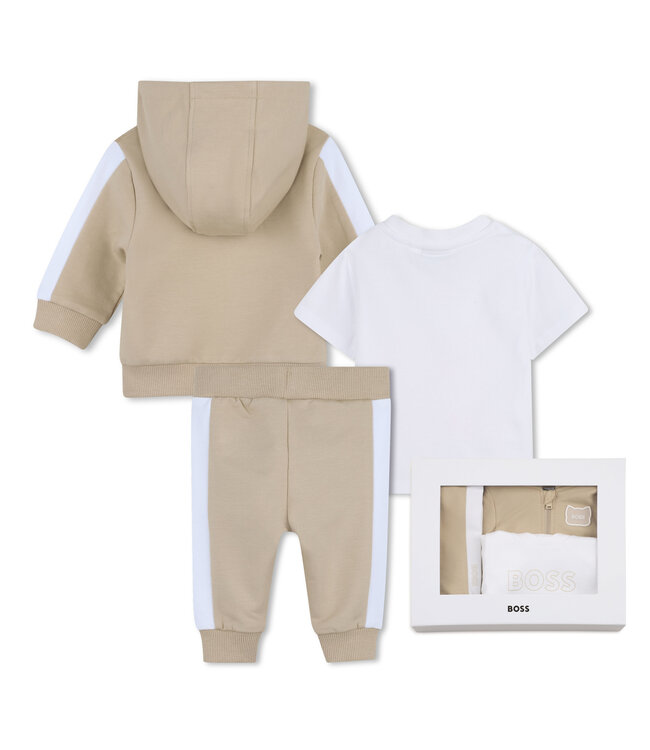 BOSS BASIS T-SHIRT+BROEK+VEST J53051/249