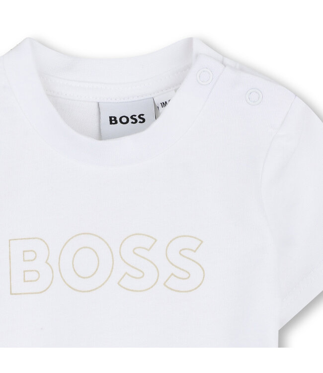BOSS BASIS T-SHIRT+BROEK+VEST J53051/249