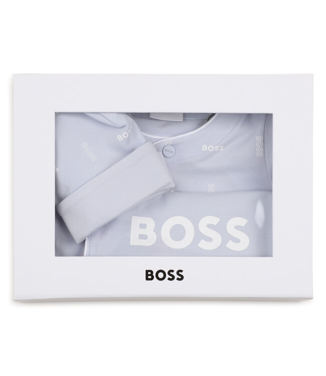 BOSS PYJAMA+SLABBETJE+MUTS J53045/771