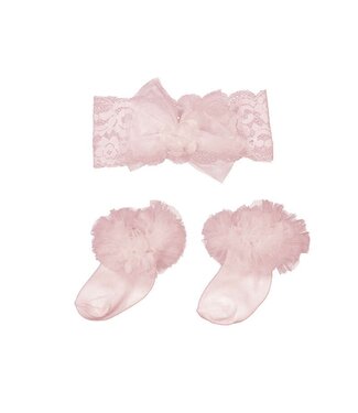 Mayoral Headpiece and sock set 9055_036