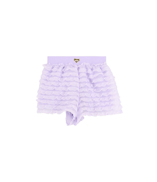 Angels Face SHAUNA FRILLY TOP AND SHORT SET LAVENDER