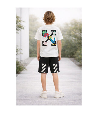 Off White ARROW PATCH TEE S/S OBAA002S26JER00C1000