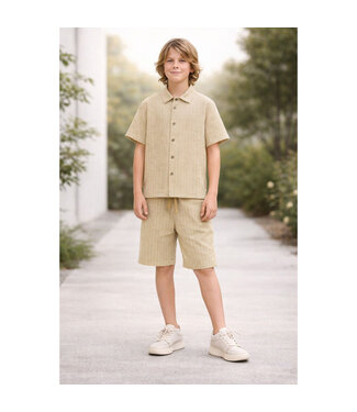 Guess SET JACQUARD SS POLO+SHORTS L6GG01_KF880_G1V2