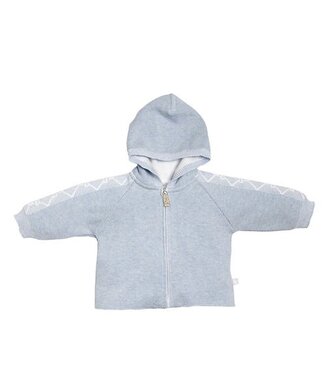 First Jacquard knit jacket, signature sleeves 6202032_67