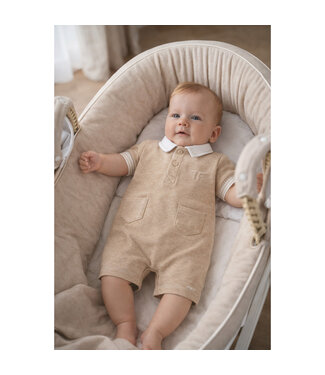 First FF piqué polo romper 6202921_3501