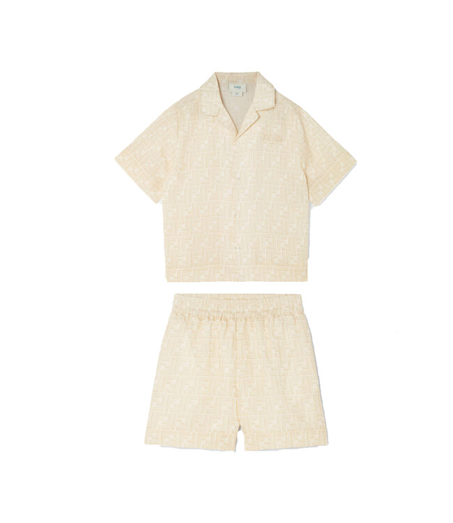 Fendi FF SHADOW PRINTED LINEN BUC013_AY8C_F1P2N