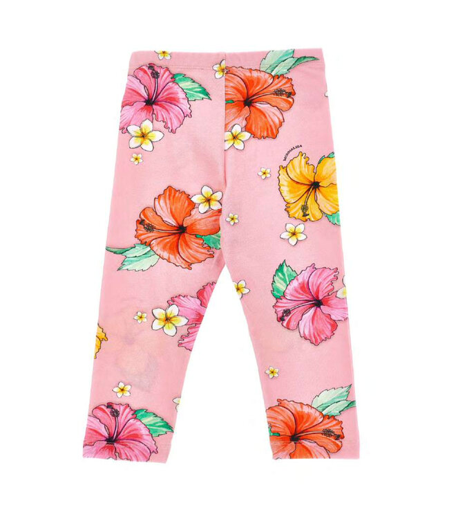 Monnalisa REGULAR TEE + LEGGINGS JERSEY DI COT 11H632_8201_0099