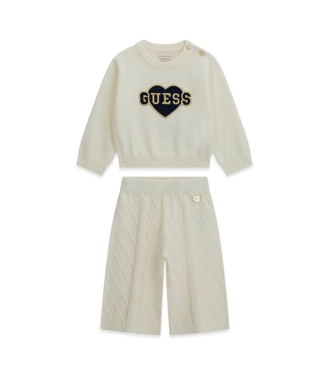 Guess SET: LS SWEATER + SWEATER PANT A6YG08_Z0827_G012
