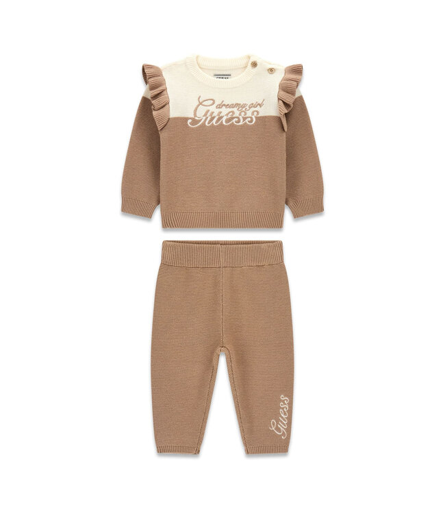 Guess SET: LS SWEATER + SWEATER PANT A6YG11_Z0828_G1Z2