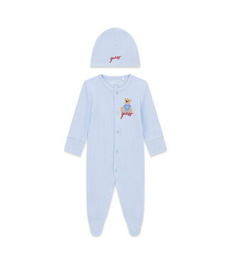 Guess SET STR RIB OVERALL + HAT H6YG10_K4136_G7N1
