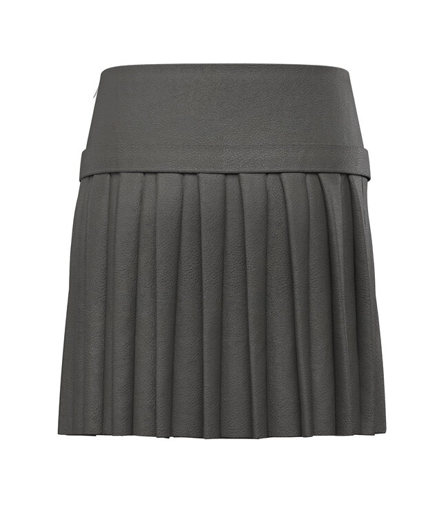 Guess PU PLEATED MINI SKIRT J6YD05_W2639_JBLK
