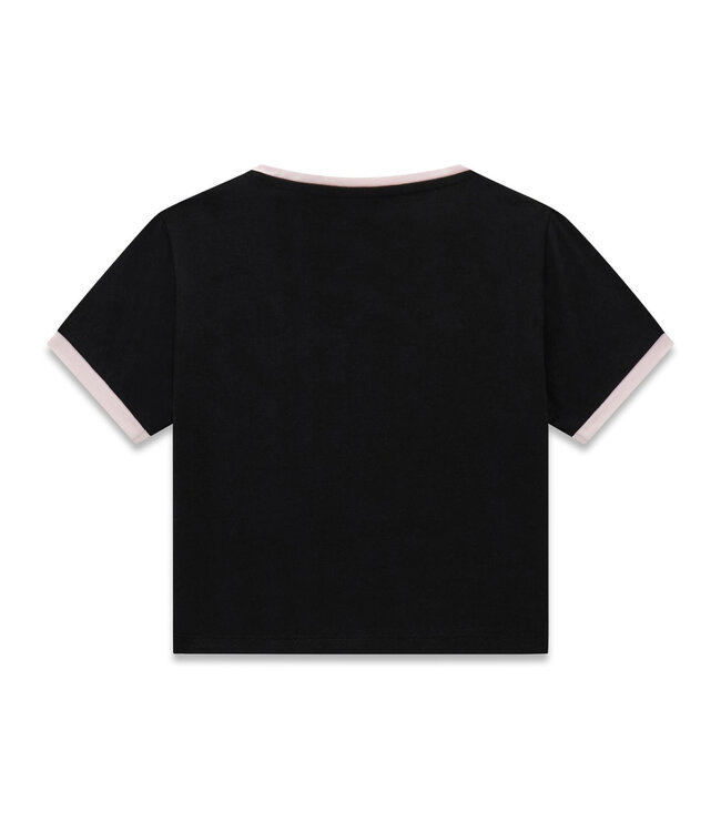 Guess CROP SS T-SHIRT J6YI11_K3716_JBLK