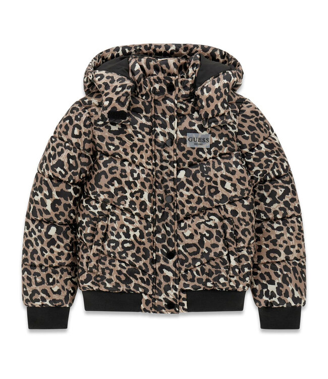 Guess POLYESTER HOODED LS PUFFER JAC J6YL01_W2607_PMN4