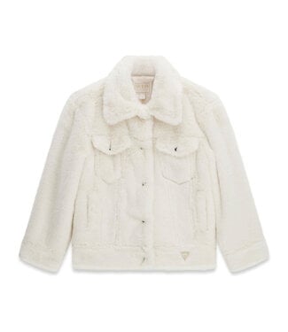 Guess LS FAUX FUR JACKET J6YL13_K4223_G012