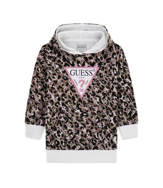 Guess HOODED LS ACTIVE DRESS K6YK06_K3843_PMMX