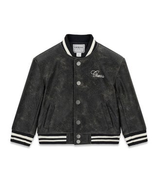 Guess PU PADDED LS BOMBER JACKET N6YL04_W2663_JBLK