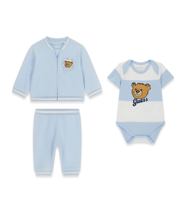 Guess SET: LS ACTIVE TOP W/ZIP + SS P6YG09_K4071_G7N1