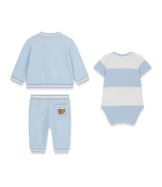 Guess SET: LS ACTIVE TOP W/ZIP + SS P6YG09_K4071_G7N1