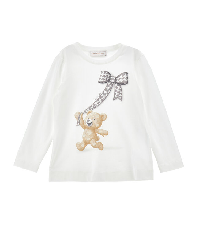 Monnalisa REG TEE LITTLE BEAR FIORE 11H619_8201_0102