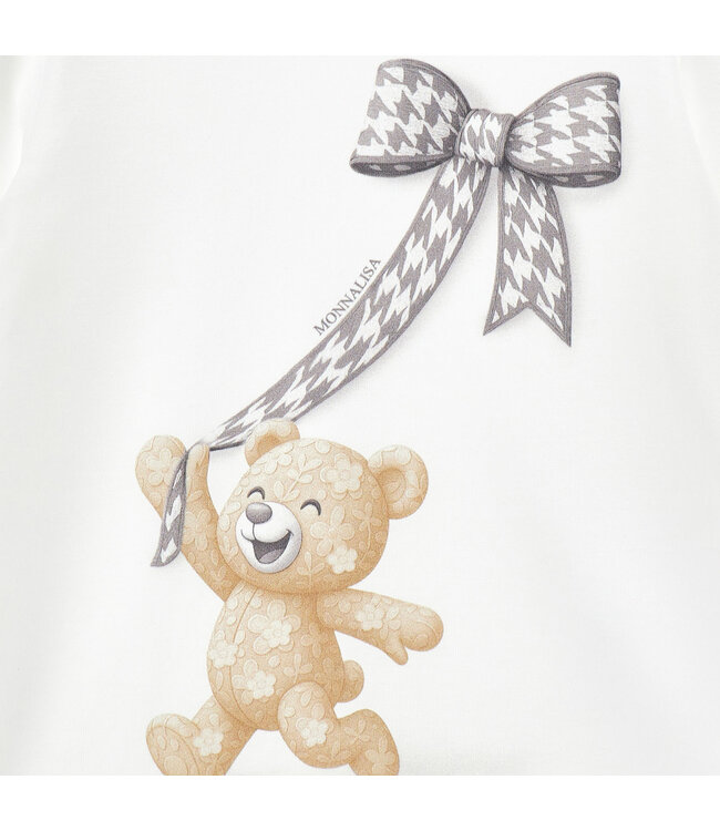 Monnalisa REG TEE LITTLE BEAR FIORE 11H619_8201_0102