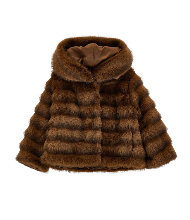 Monnalisa PELLICCIA HOODIE PELUCHE 17H101_8033_0006