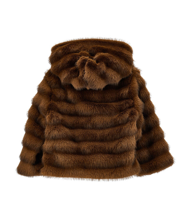 Monnalisa PELLICCIA HOODIE PELUCHE 17H101_8033_0006