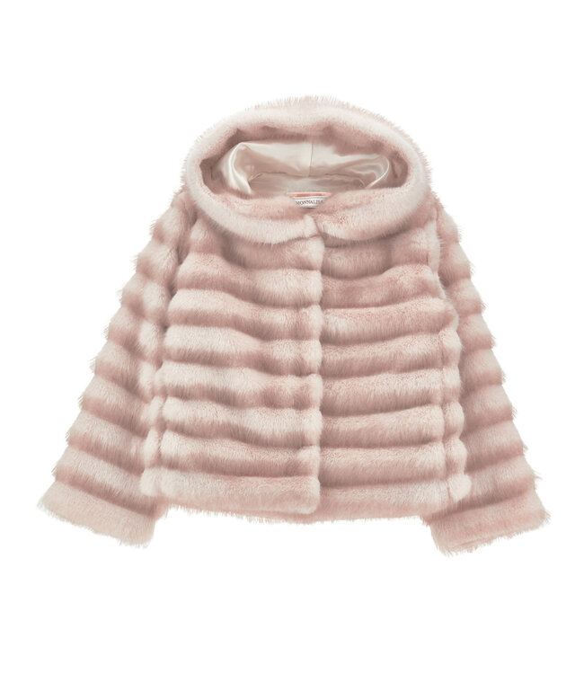 Monnalisa PELLICCIA HOODIE PELUCHE 17H101_8033_0091