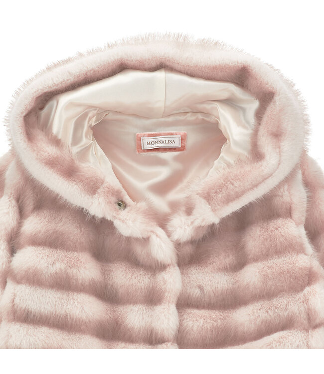 Monnalisa PELLICCIA HOODIE PELUCHE 17H101_8033_0091
