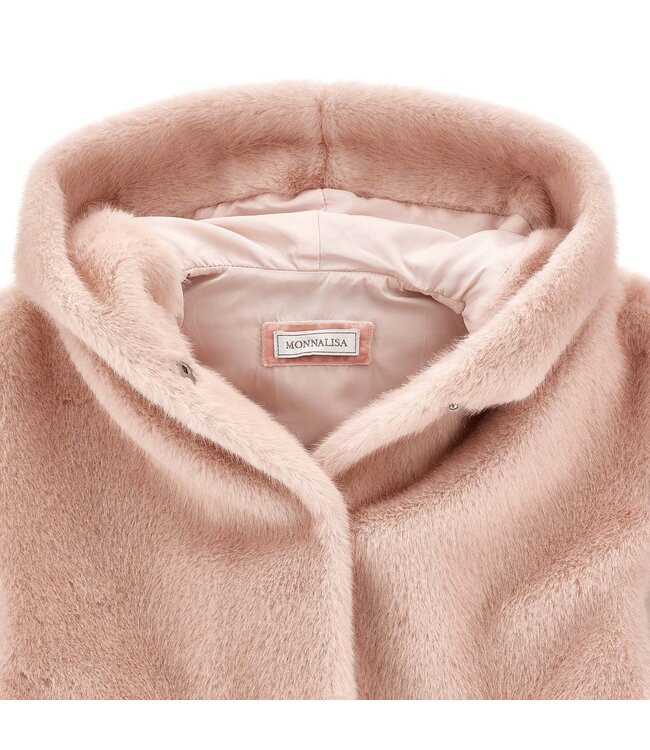 Monnalisa GILET HOODIE PELUCHE 17H105_8034_0091