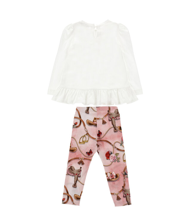 Monnalisa SET MAXITEE E LEGGING JER 19H501_8002_0194